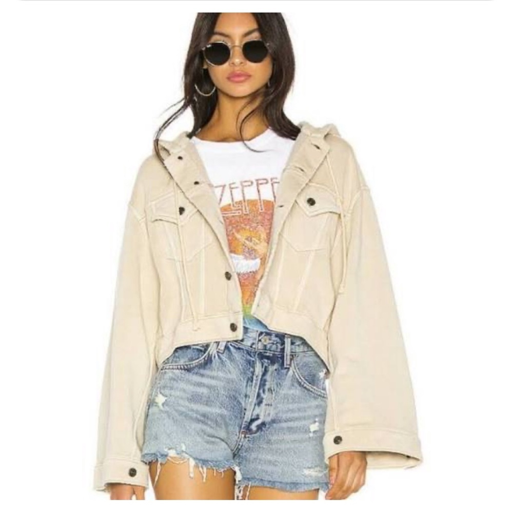 Free People Crop Jacket ♥️ LIKE NEW